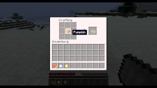 How do you make pumpkin pie in minecraft