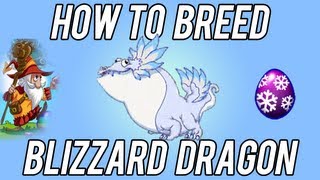 How To Breed Blizzard Dragon 100 Working Dragonvale Youtube