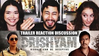DRISHYAM | Ajay Devgn | Trailer Reaction | Jaby, Hope & Achara!