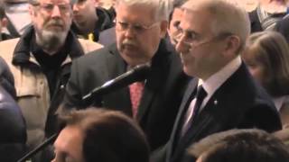 посол ЕС Вигаудас Ушацкас на панихиде по Борису Немцову 03.03.2015 ▶ Live