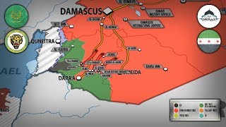 29 июня 2018. Военная обстановка в Сирии. Крупное продвижение сирийской армии на юге Сирии.
