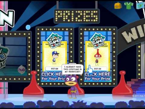 Poptropica - Family Game Night Code 2011