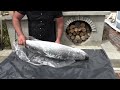 Фрагмент с начала видео РЫБА СЁМГА на МАНГАЛЕ. ШАШЛЫК из РЫБЫ по-Кавказски Фрагмент с начала видео РЫБА СЁМГА на МАНГАЛЕ. ШАШЛЫК из РЫБЫ по-Кавказски