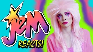 JEM REACTS - to the new Jem And The Holograms Trailer