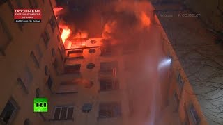 В Париже не менее восьми человек погибли в результате пожара в жилом доме (05.02.2019 12:58)