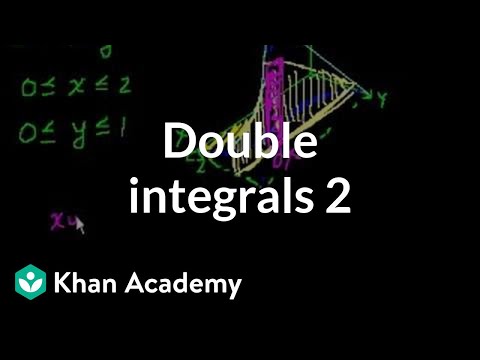 Double Integrals 2