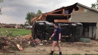 Видео последствий ураганов, обрушившихся на США (29.05.2019 17:42)