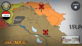12 октября 2018. Военная обстановка в Сирии.Нейтрализация крупной ячейки финансирования ИГИЛ в Ираке