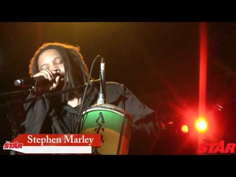 Stephen and Damian Marley at Rebel Salute 2012