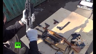 Арсенал в гараже: в Москве закрыли подпольную оружейную мастерскую