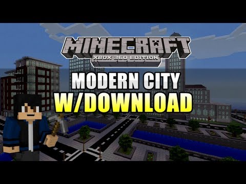 Download Minecraft Xbox 360 Huge City Map Free