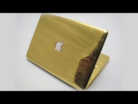 $30,000 for a gold MacBook with diamonds