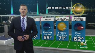 Super Bowl Forecast: Rain Is Starting To Clear Ahead Of Super SundaySuper Bowl Forecast: Rain Is Starting To Clear Ahead Of Super Sunday