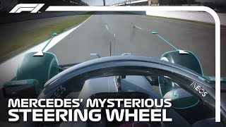 Mercedes Mysterious Steering Wheel Explained | Formula 1 TestingMercedes Mysterious Steering Wheel Explained | Formula 1 Testing