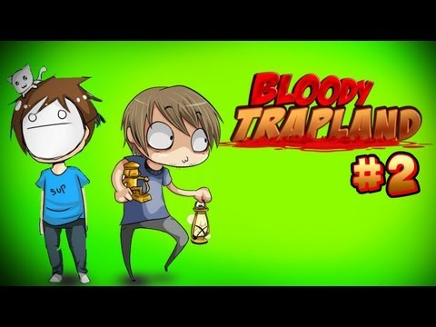 THE FURRY ADVENTURES CONTINUES! :D - Pewds & Cry Plays: Bloody Trapland - Part 2