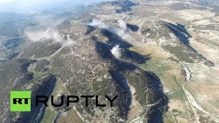 С высоты птичьего полета: бои между сирийской армией и боевиками «Фронта ан-Нусра»