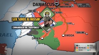 22 мая 2018. Военная обстановка в Сирии. Сирийский генерал Сухейль аль-Хассан прибыл на юг Сирии.