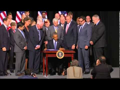 Obama 16.3 Billion VA Bill 'A Step Forward'   8/7/14        (Veterans Affairs)