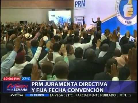 PRM presenta autoridades