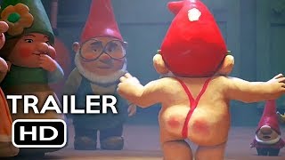 Sherlock Gnomes Official Trailer #1 (2018) Johnny Depp, Emily Blunt Animated Movie HD