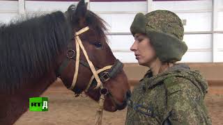 Спецназ — на коне: как российские офицеры осваивают верховую езду