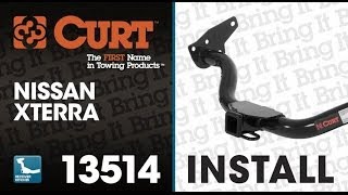 Trailer Hitch Install: CURT 13514 for 2005-2012 Nissan Xterra