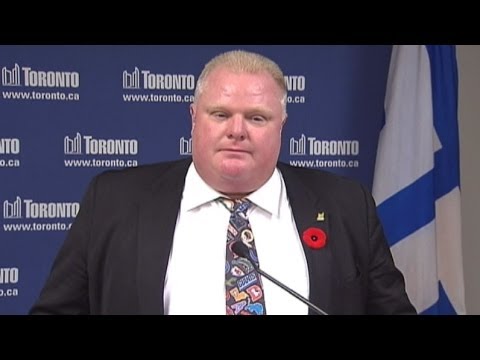 Toronto Mayor Rob Ford Refuses to Resign After Crack Cocaine Use Admission