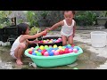 Photo Mainan Anak ❤ Asiknya Bermain Air Mandi Bola Kids Pool Fun Balls Kids Lifiatubehd