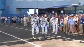 Экипаж ТПК "Союз МС-05" к полёту готов