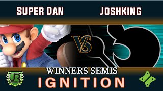 Ignition #165 WINNERS SEMIS - Super Dan (Mario) vs JoshKing (GameIgnition #165 WINNERS SEMIS - Super Dan (Mario) vs JoshKing (Game