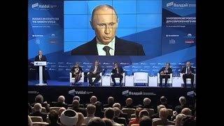 В.В. Путин - Европа деградирует ужасными темпами