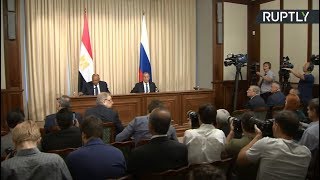 Лавров подводит итоги российско-египетских консультаций в формате «2 + 2» (26.06.2019 08:54)
