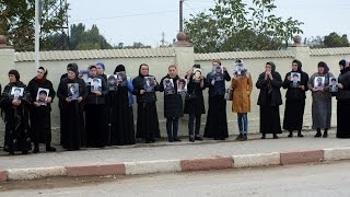 Родственники пропавших дагестанцев вышли на акцию протеста в Хасавюрте
