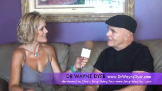 Wayne Dyer's Leukemia & John of God's healings on Wayne - LILOU'S JUICY LIVING TOUR