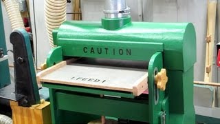 Ron Walter drum sander. Ron Walter drum sander.