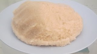 How to Make Eba In Ghana - AdaOwerriKitchen