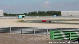 Red Ferrari F430 With Capristo Exhaust