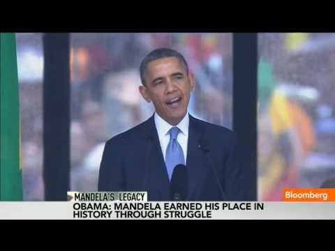Obama  Mandela Moved a Nation Toward Justice  12/10/13