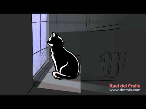 Gato Animado Dremin 750 views Animaci n de Gato Dibujo digital y animaci n