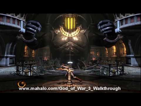 God of War 3 - Walkthrough - Caverns - Boreas Icestorm