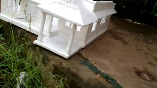 Make model house using thermocol Make model house using thermocol