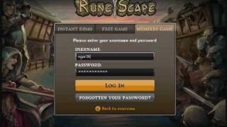 RuneScape Log-In Server Error (June 6th 2010)