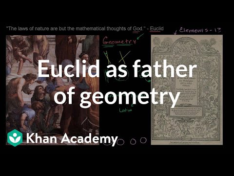 Euclid as the Father of Geometry