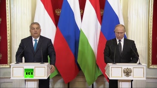 Пресс-конференция по итогам встречи Путина и премьер-министра Венгрии — LIVE