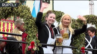 В Мюнхене стартовал крупнейший фестиваль пива «Октоберфест»
