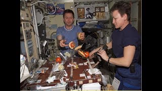 Наш подарок космонавтам! Первая пицца приготовленная в невесомости