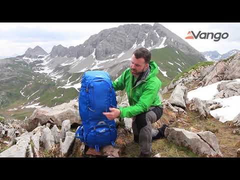Рюкзак туристичний Sherpa 60:70 Black Vango