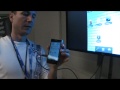 Intel Android phone demo at MWC 2012