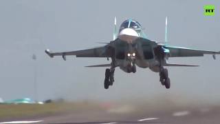 На строящуюся автомагистраль в Татарстане приземлились 14 военных самолётов (01.09.2019 17:42)