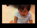Baby is watching Dino Lingo